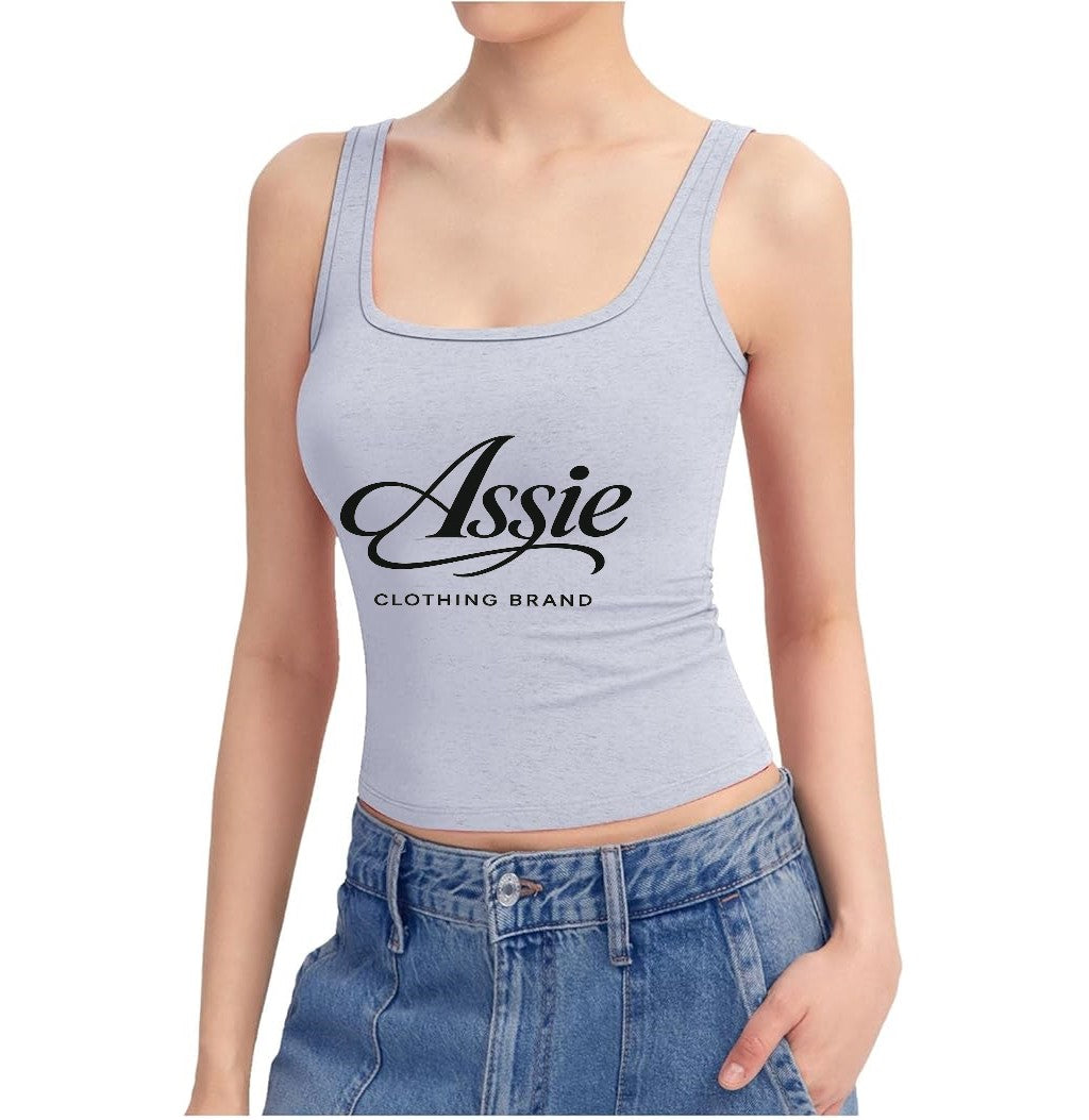 Assie Women's Baby Rib Tank Top