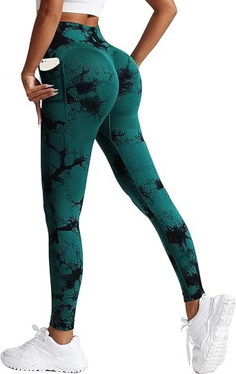 Athletica Womens Booty Scrunch Leggings High Waist Ruched Yoga Pants.