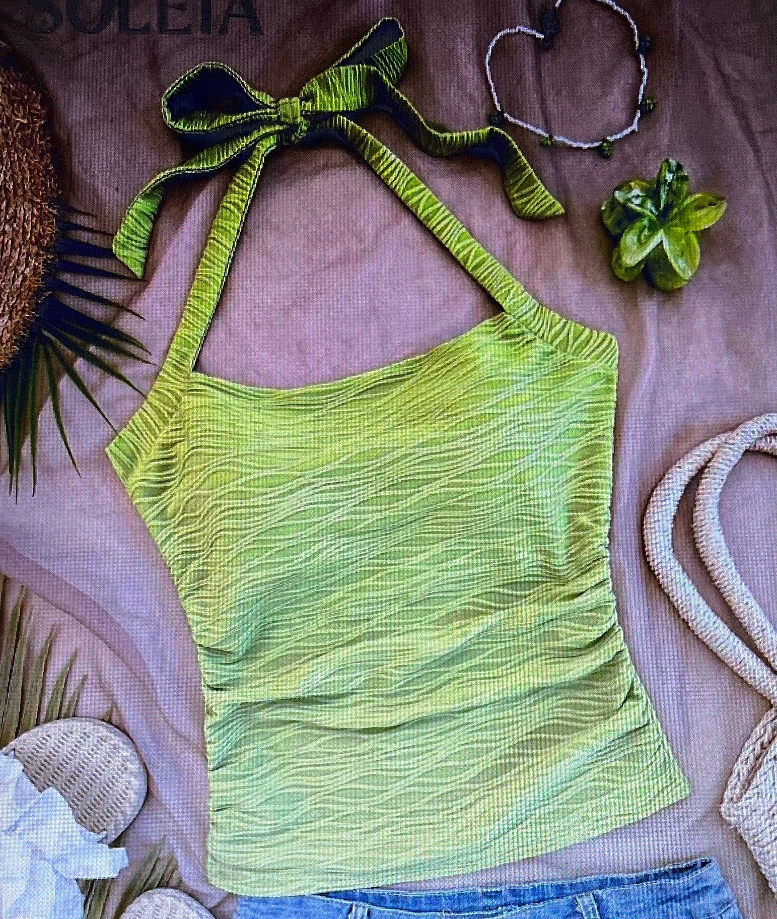 Chic Chicks Size Casual Minimalist Style Camisole And Tank Top Set