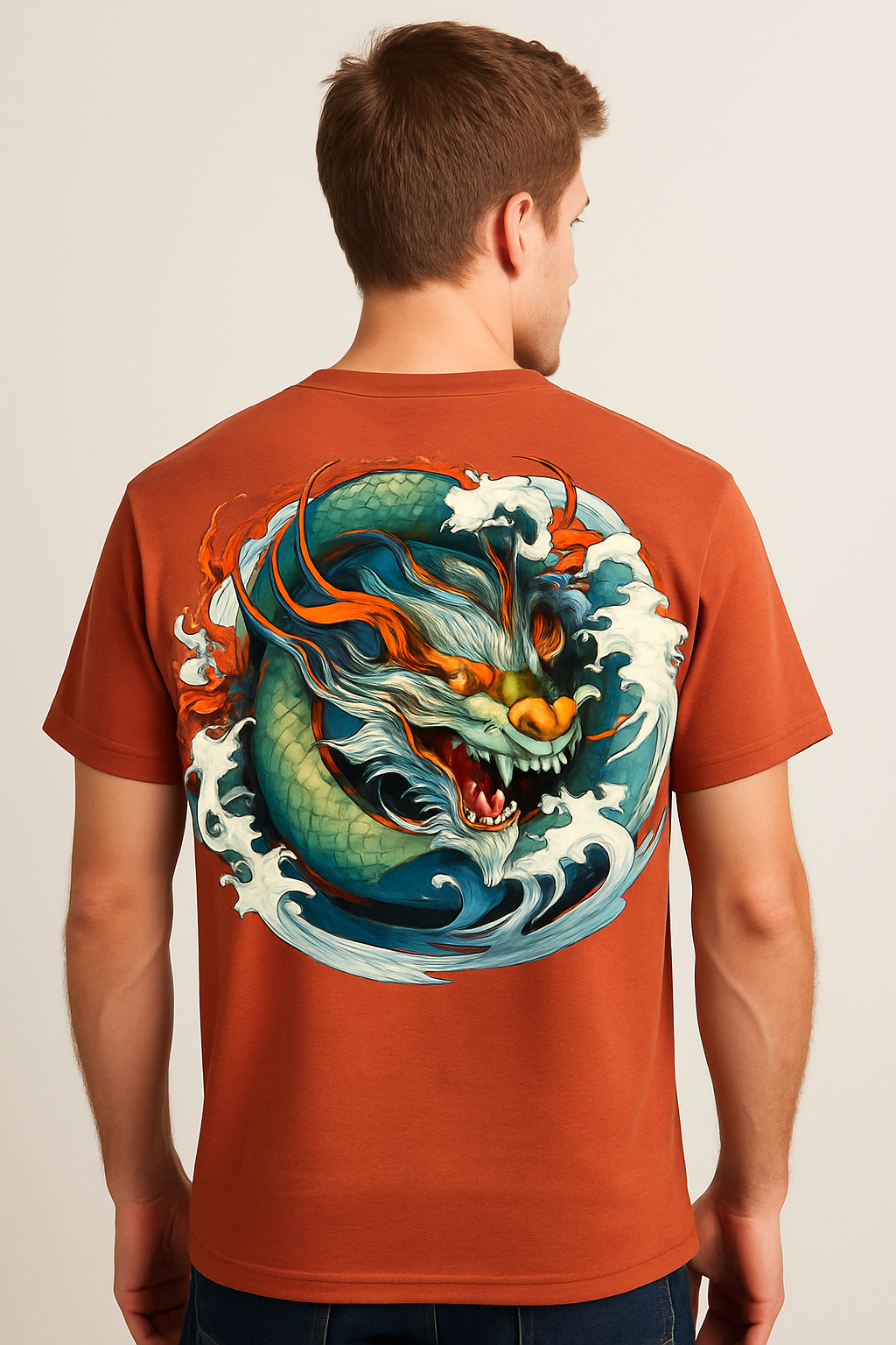 Men's Custom Design Organic Cotton Original T-Shirt