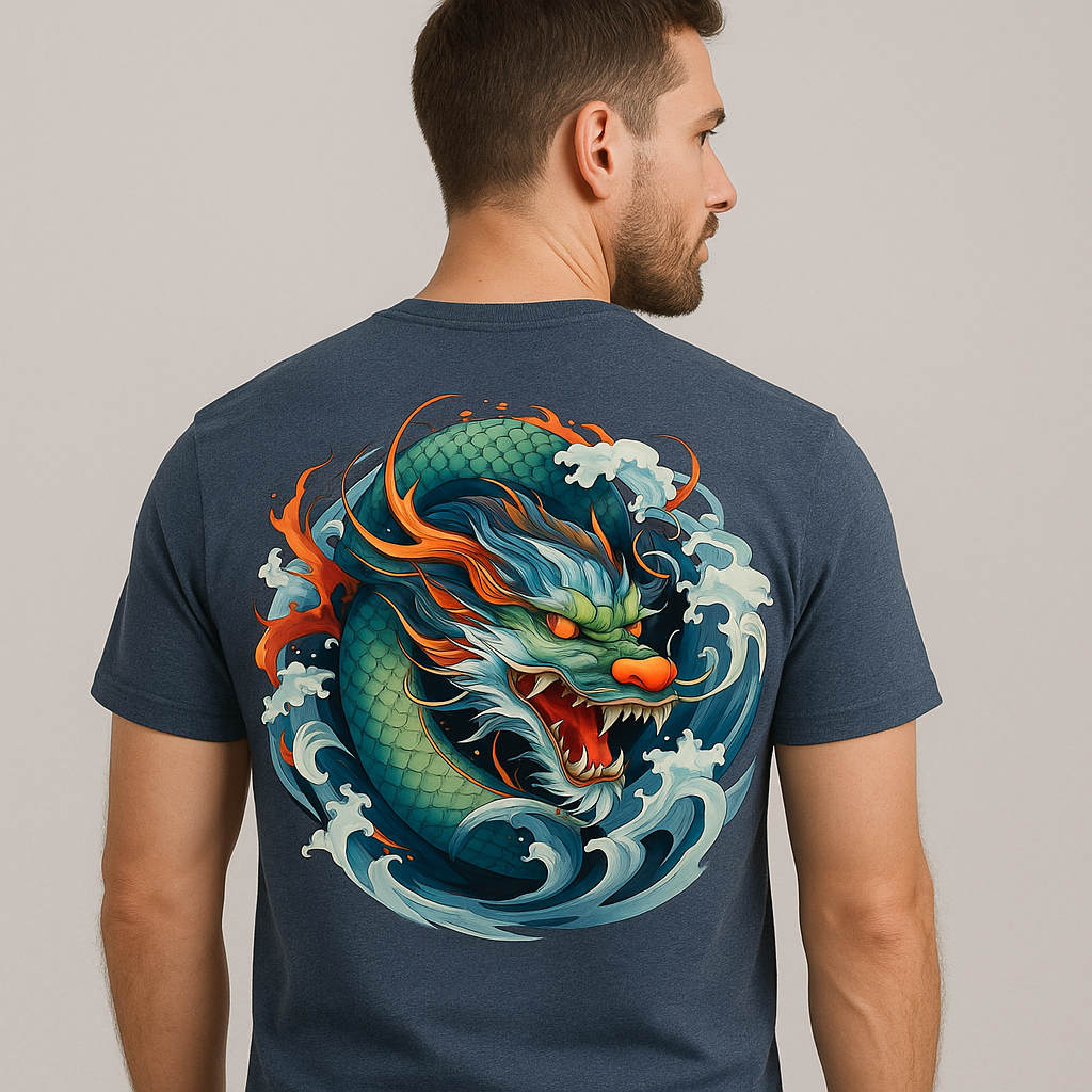 Men's Custom Design Organic Cotton Original T-Shirt