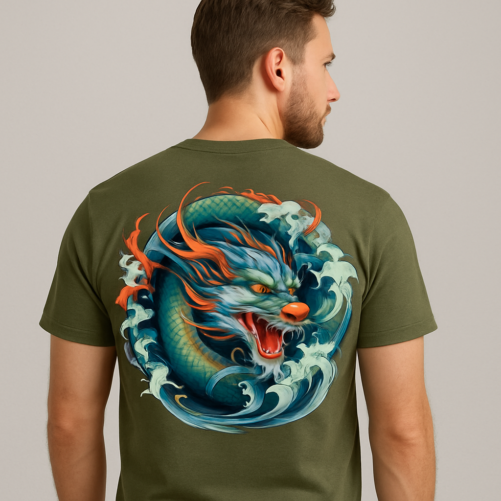 Men's Custom Design Organic Cotton Original T-Shirt