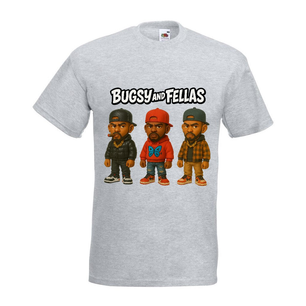 Bugsy Fellas Custom Men Organic Cotton T-shirt Solid