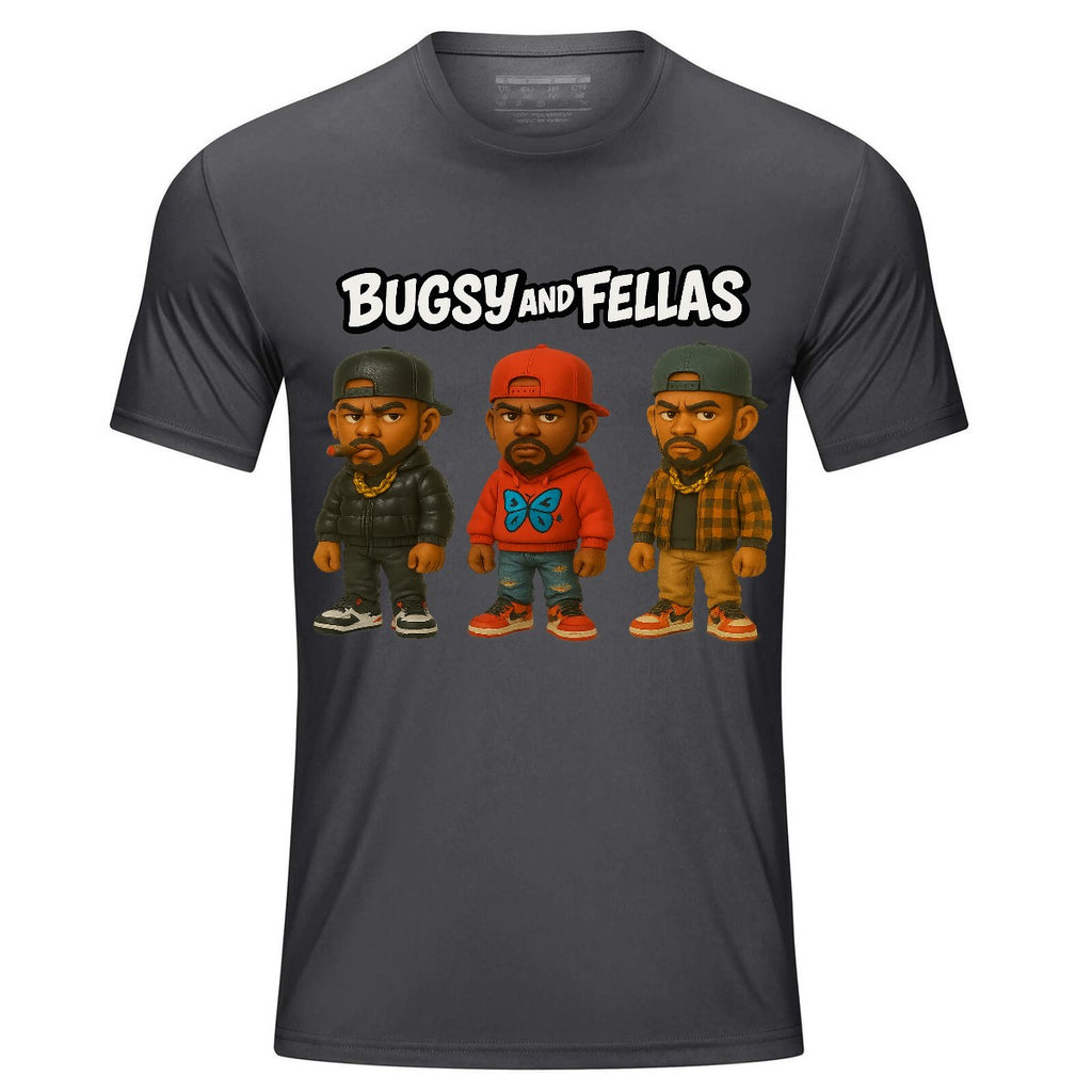Bugsy Fellas Custom Men Organic Cotton T-shirt Solid