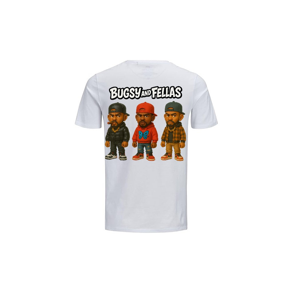 Bugsy Fellas Custom Men Organic Cotton T-shirt Solid
