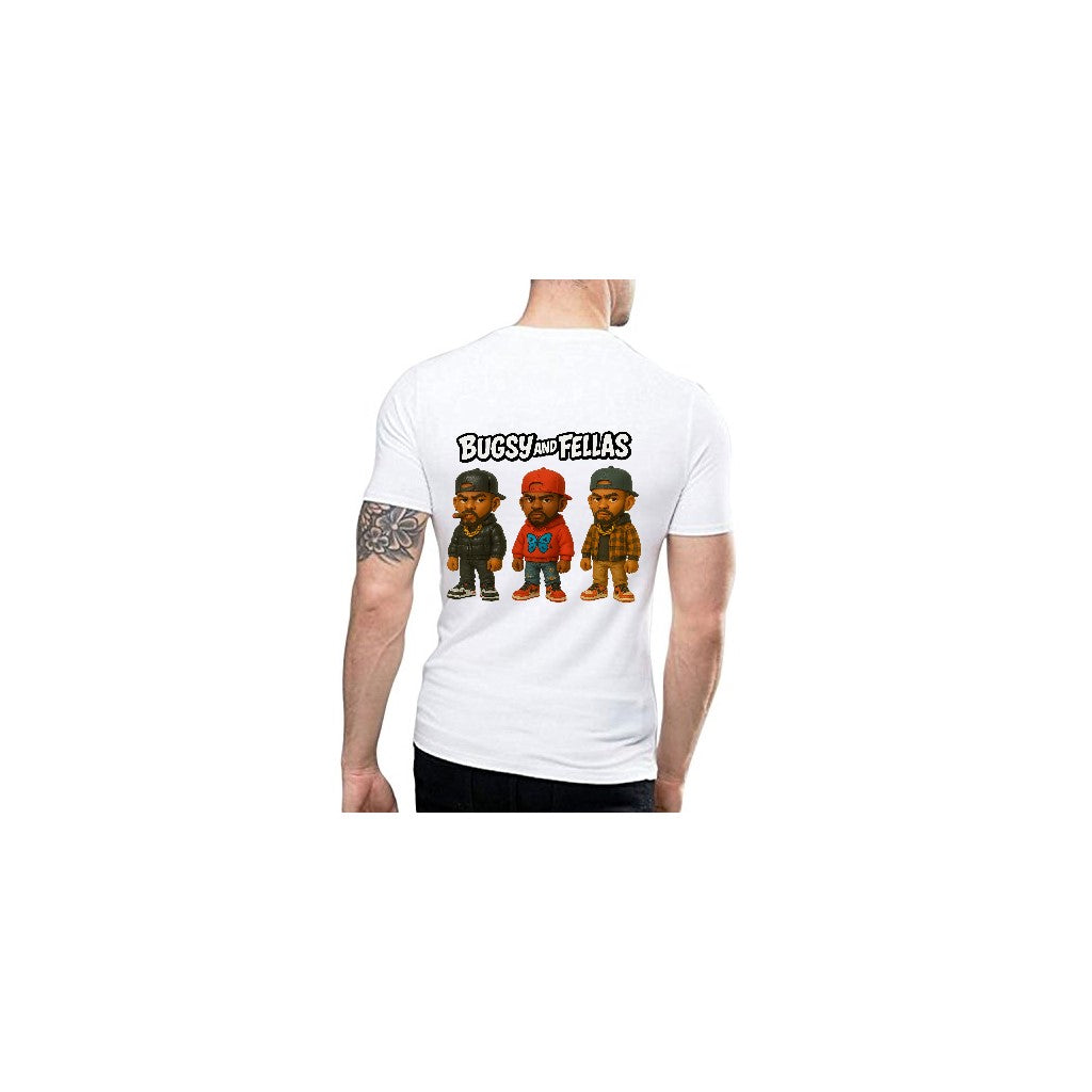 Bugsy Fellas Custom Men Organic Cotton T-shirt Solid
