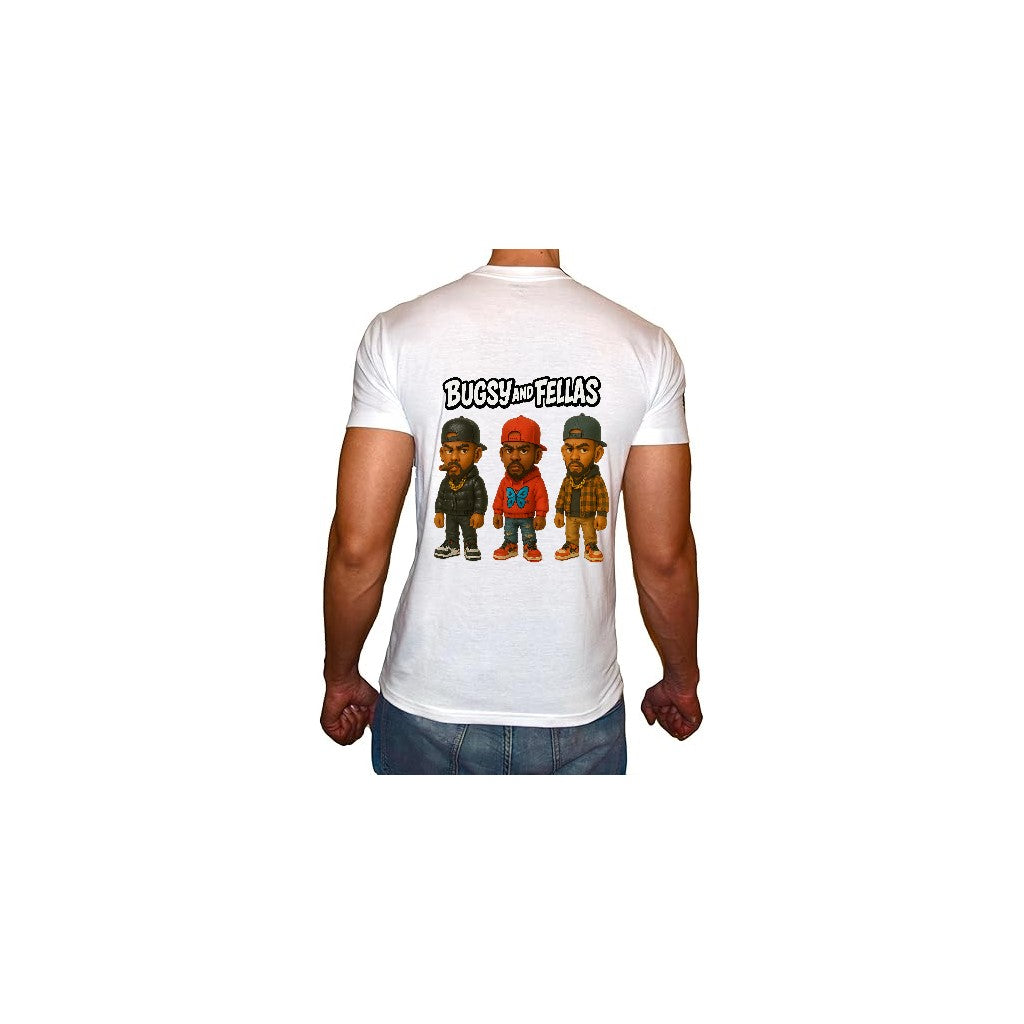 Bugsy Fellas Custom Men Organic Cotton T-shirt Solid