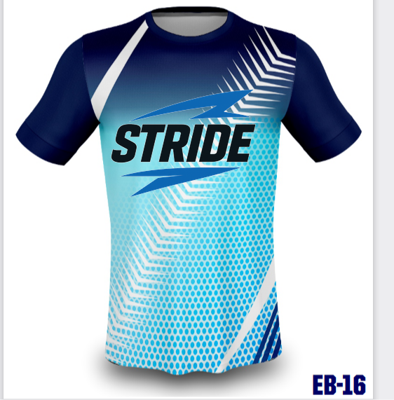 Stride Mens Athletic All Sport Color block Training T-Shirts