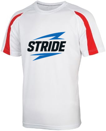 Stride Mens Athletic All Sport Color block Training T-Shirts