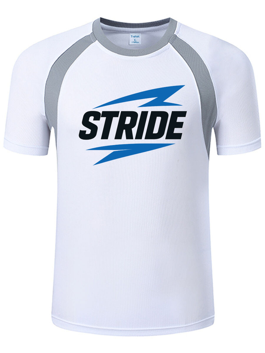 Stride Mens Athletic All Sport Color block Training T-Shirts