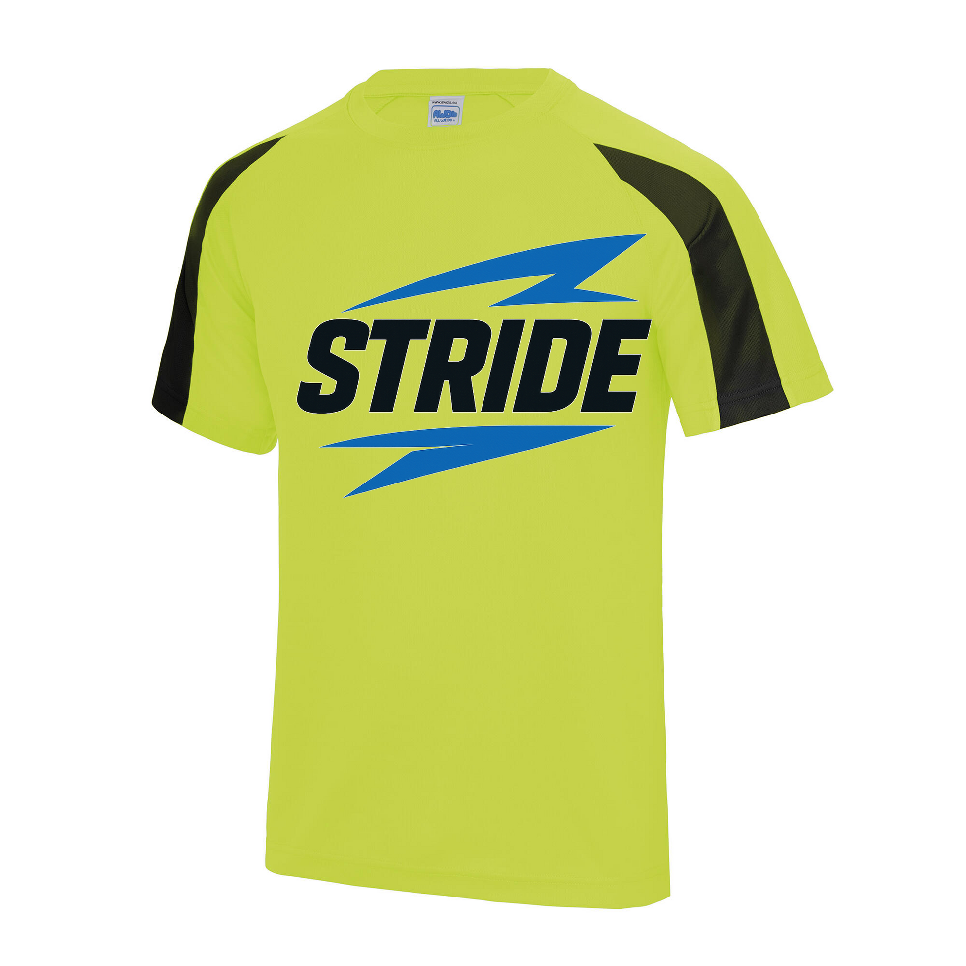 Stride Mens Athletic All Sport Color block Training T-Shirts