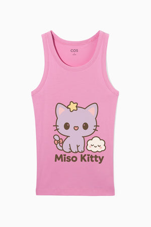 Women's Cotton Boat-Neck Sleeveless Top, Created for Clothing Design by Jesse