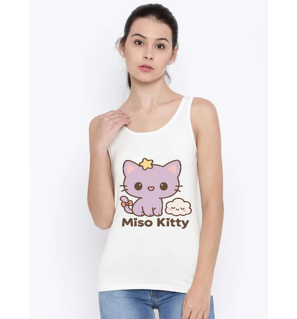 Women's Cotton Boat-Neck Sleeveless Top, Created for Clothing Design by Jesse